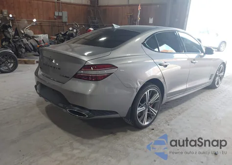 2024 Genesis G70 3.3T Awd Sport Advanced из США, поврежденный, VIN KMTG54SE9RU140488